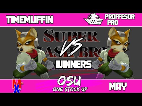 OSU 5/15 - VwS Proffesor Pro (Fox) vs TimeMuffin (Fox) - Melee - Winners