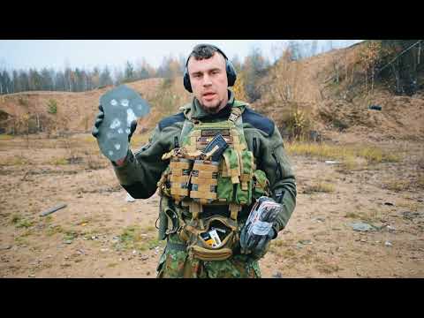 "platekillers" destroying 6b23 plate, and fishbowl Maska SH faceshield. 366tkm.