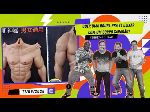 Aumente Seus Músculos em Segundos com a Nova Moda das Roupas Enganosas