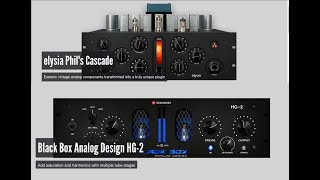 Video thumbnail for elysia Phil's Cascade & Black Box Analog Design HG-2 | Plugin Alliance | Demo - Test by Julian Doe