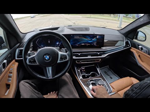 2023 BMW X7 xDrive40i - POV Driving Impressions