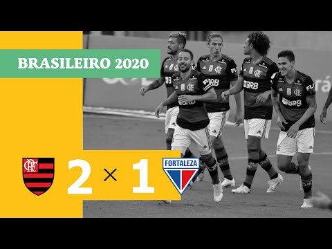 Flamengo 2 x 1 Fortaleza - Gols - 05/09 - Brasileirão 2020