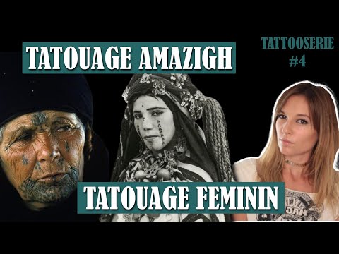 TATOUAGE AMAZIGH : LE SECRET DES FEMMES BERBĂRES