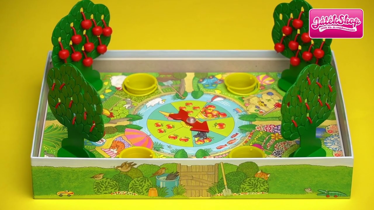 Almácskák társasjáték óvodásoknak - Ravensburger videó