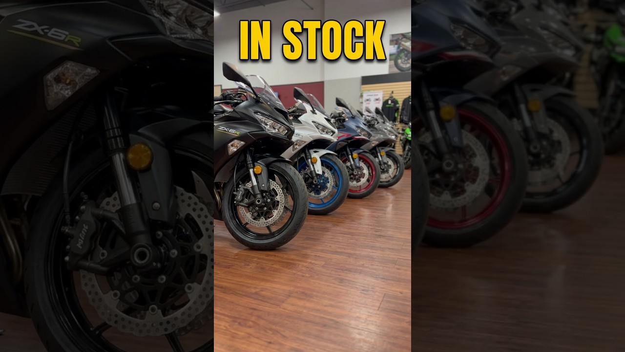 2026 Kawasaki Ninja ZX-6R SPORT BIKE