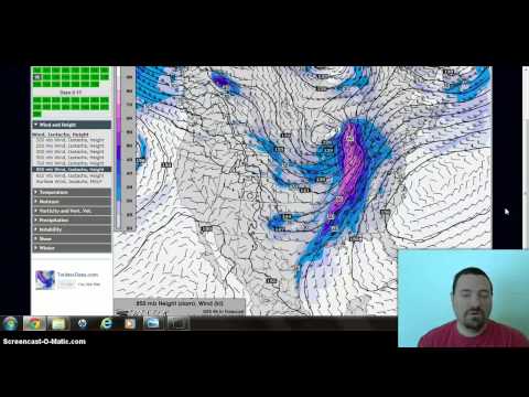 Severe Weather Forecast Update 10-27-2013