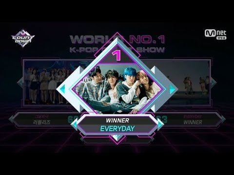 Watch: WINNER Takes 4th Win For “Everyday” On “M!Countdown,” Performances By GFRIEND