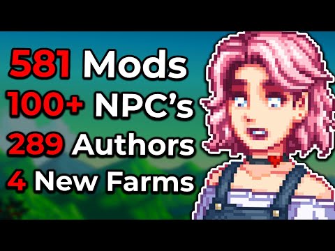 I Played Stardew Valley's BIGGEST Modpack!