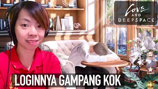 TUTORIAL LOGIN GAME LOVE AND DEEPSPACE - Love and Deepspace Indonesia Gameplay