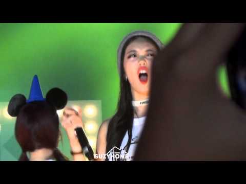 [SuzyHome FanCam] 140830 JYP Nation In HK Nobody SUZY（수지）focus