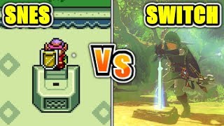 How Hyrule Changed - Breath of the Wild vs. A Link to the Past