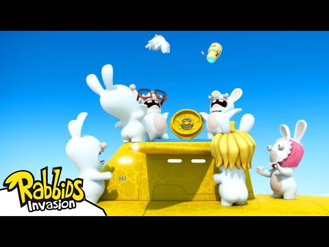 Mad Rabbid on Pretzel Island 🏝️ Part #2 (S04E78) | RABBIDS INVASION 🐰 | Cartoon for Kids