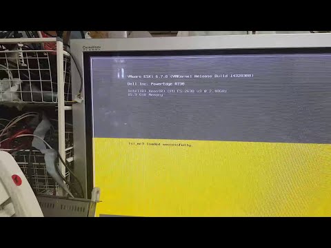 DELL R730 Project PT3 - Installing ESXi