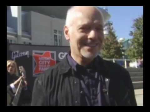 Peter Frampton, interview after being inducted into the Music City Walk of Fame.