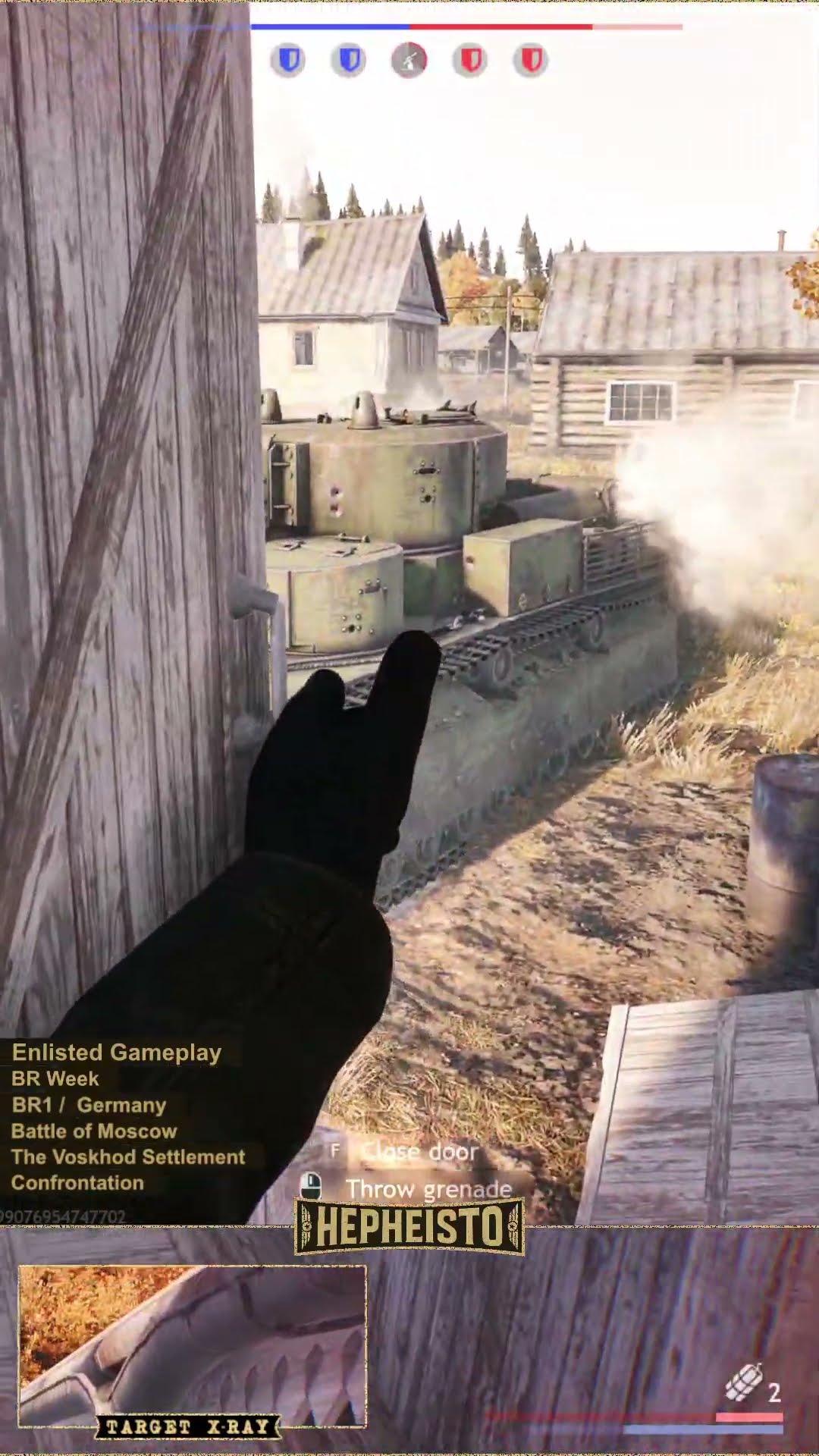 Infantrist eliminates Tank T-28 with Explosion Pack