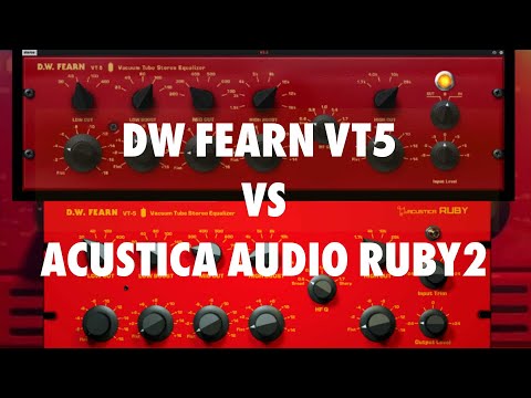 DW Fearn VT5 vs Acustica Audio Ruby2