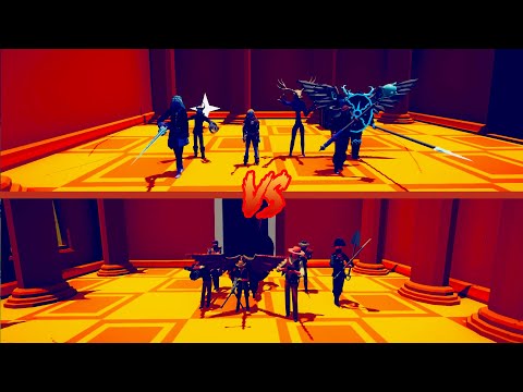 Chaotic Line Units VS Far North Units 🔥🔥 | TABS - Totally Accurate Battle Simulator