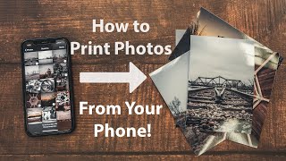 How to Print Photos from The Camera Shop Straight from Your Phone!