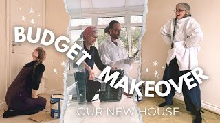 Getting our new house ready to move in | Low Budget Makeover & Channel Update