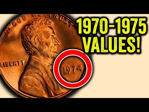 1970's PENNIES WORTH MONEY TO LOOK FOR IN YOUR POCKET CHANGE