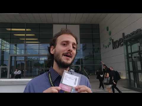 Gamescom 2018 Day 1 arrival