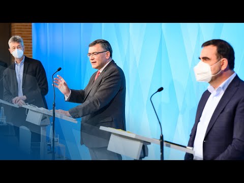 Video in Gebärdensprache: Pressekonferenz zur Corona-Pandemie (17. Januar 2022) - Bayern