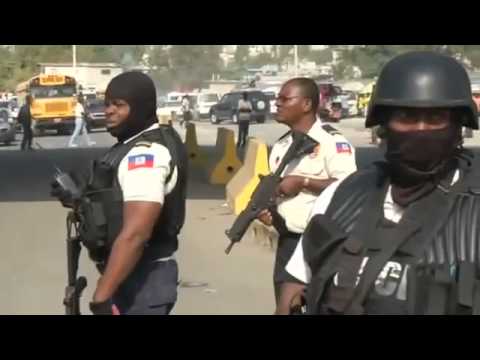 Haitian Police Fire Tear Gas In Anti-Government Protest