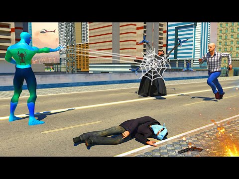 Flying Amazing Spiderman | Spider Superhero Gangster City Missions - Best Android GamePlay