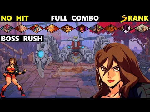Streets of Rage 4 Boss Rush Full Combo Blaze