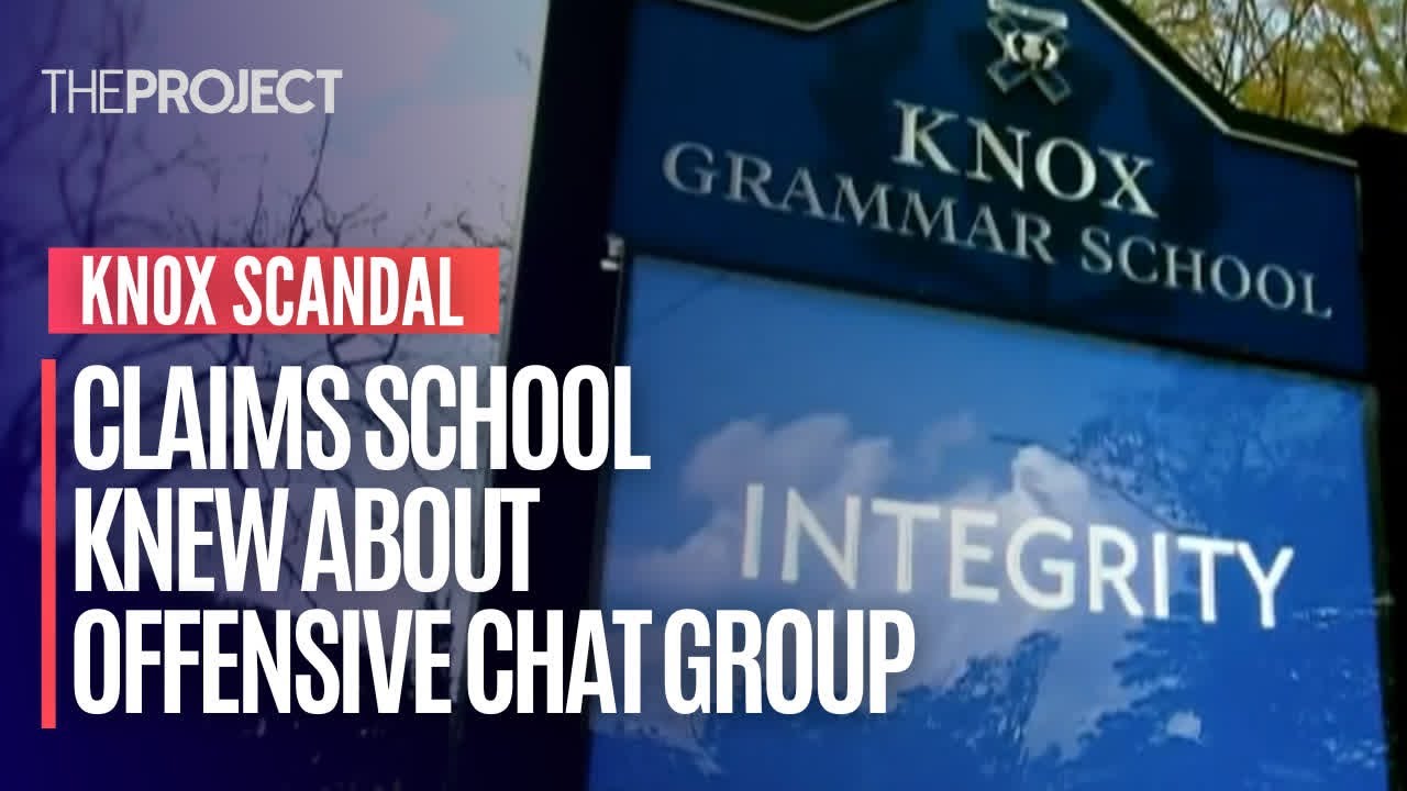 Claims Knox Grammar School Knew About Offensive Chat Group