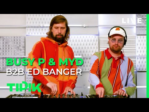 Busy P et Myd : un mix B2B exclusif spécial @edbanger dans la Tipik Liveroom