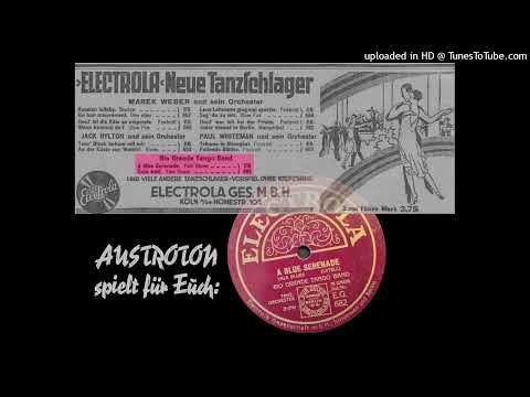 Rio Grande Tango Band: A Blue Serenade - Yale Blues (London 1927)