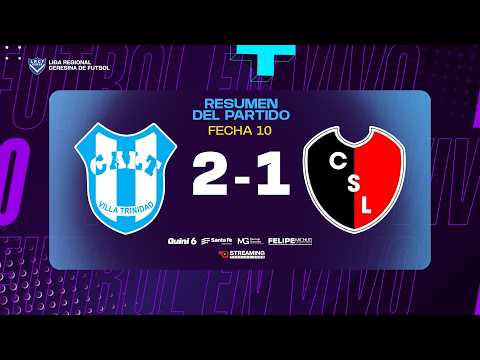 FECHA 10 I LIBERTAD VILLA TRINIDAD 2-1 SAN LORENZO DE TOSTADO I TORNEO CLAUSURA 2026
