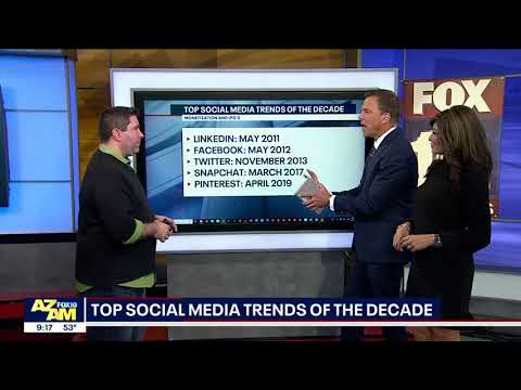 Social Media trends of the Decade | Talking with Fox 10 Phoenix