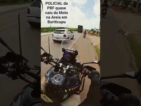 MOTOCICLISTA POLICIAL da PRF,na BR-222 na Cidade de Buriticupu, Maranhão,Brasil.Em 29/04/2026.