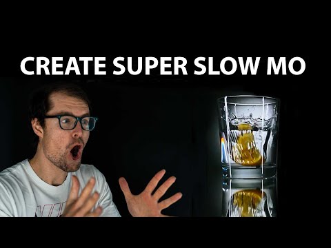 Create Super SlowMo with any Camera - Optical Flow Explained
