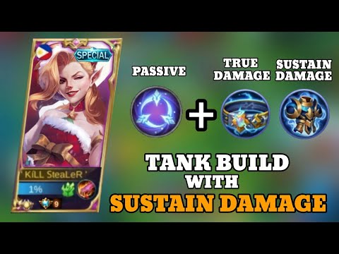 How To Sustain Karina's Damage Even in Tank Build | Mobile Legends