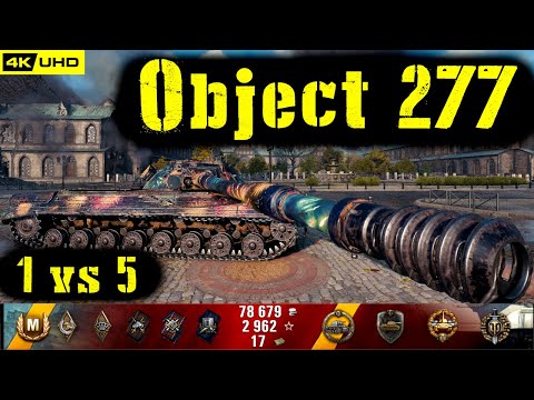 World of Tanks Object 277 Replay - 7 Kills 9.4K DMG(Patch 1.5.1)
