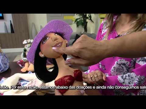 Mulher.com 01/16/2015 Solange Schneider - Doll sculpted in raw cotton Part 2/2