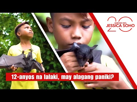 12-anyos na lalaki, may alagang paniki?! | Kapuso Mo, Jessica Soho