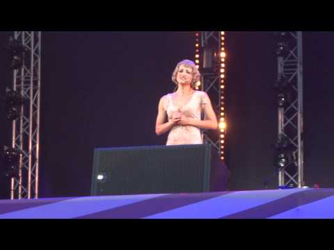 Ewa Lachowicz w Deszczowej Piosence- Najlepsze z Romy strefa kibica, 26.06.2012