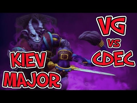 Dota 2 - The Kiev Major 2017 - CDEC Gaming vs VG Game 1