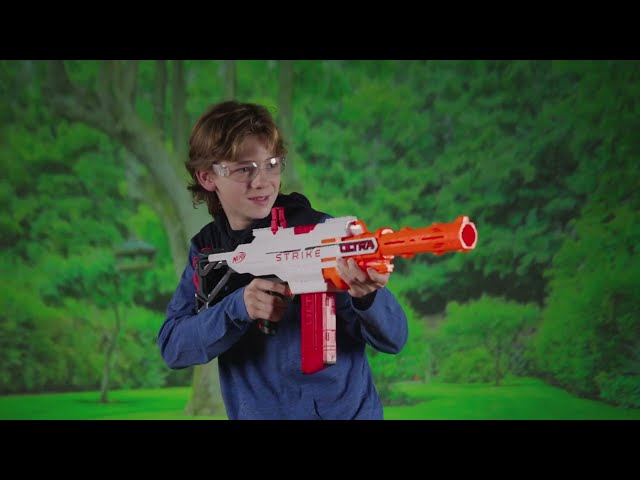 Vídeo relacionado con Nerf AccuStrike Ultra - Set de 20 Dardos de Repuesto - Diseño de precisión - Solo compatibles con lanzadores Nerf Ultra