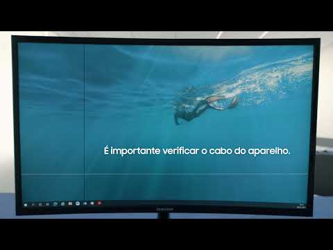 What to do when there are lines on the monitor screen.