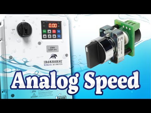 IronHorse ACN NEMA 4X VFD Control with a Potentiometer  from AutomationDirect