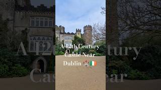 DYK there’s a beautiful castle just 25 min from Dublin? 🏰🇮🇪 #dublincastle #travel #irishtourism