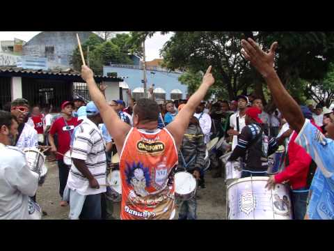 GDR DANÚBIO 1X0 CAJU   TORCIDA CHEGANDO E TIME ENTRANDO EM CAMPO