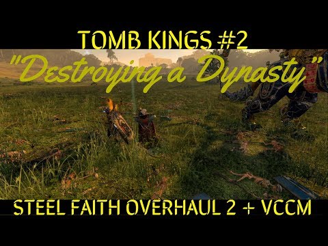 Destroying a Dynasty - Tomb Kings Steel Faith Vortex Campaign Part 2