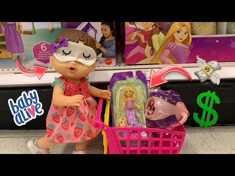 BABY ALIVE Blindfold Shopping challenge 💸