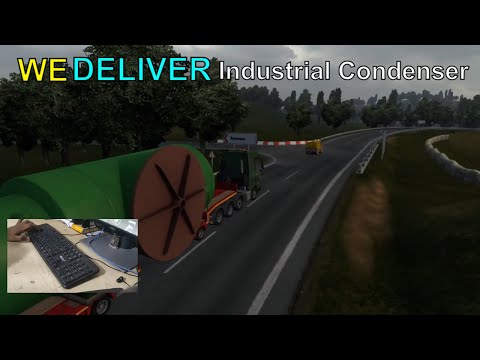 Industrial Condenser Delivery in Euro Truck Simulator 2 | MAN TGX Euro XXL (580 HP) | Cardiff To GB